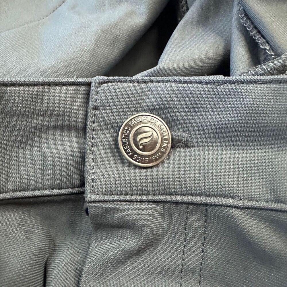 Fabletics Men Gray Performance Stretch Pants 36x3… - image 7